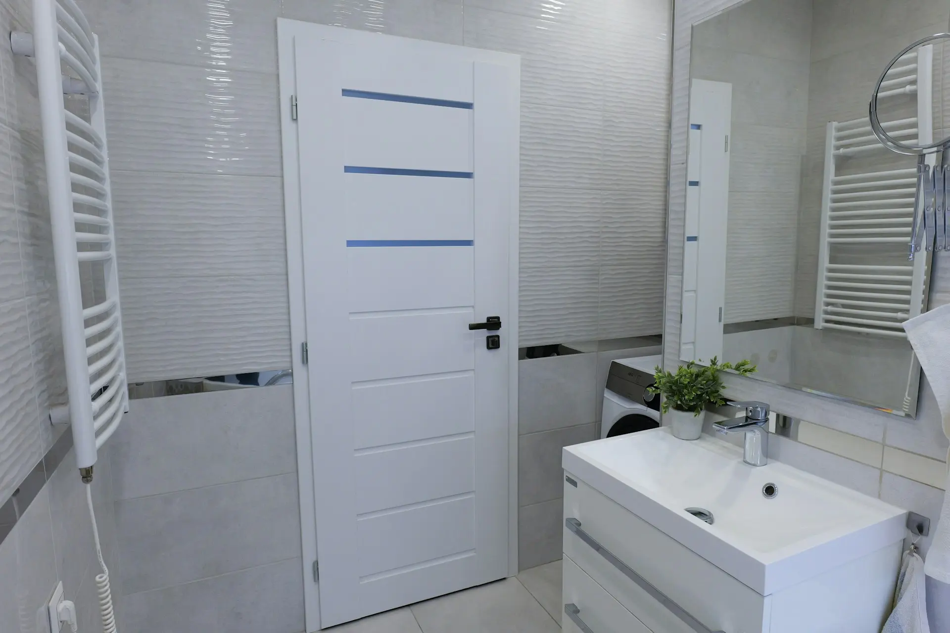 PVC bathroom door
